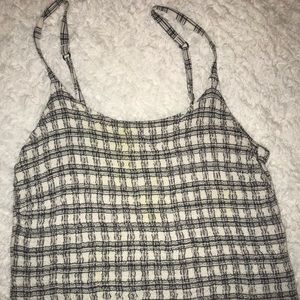 Hollister tank top plaid